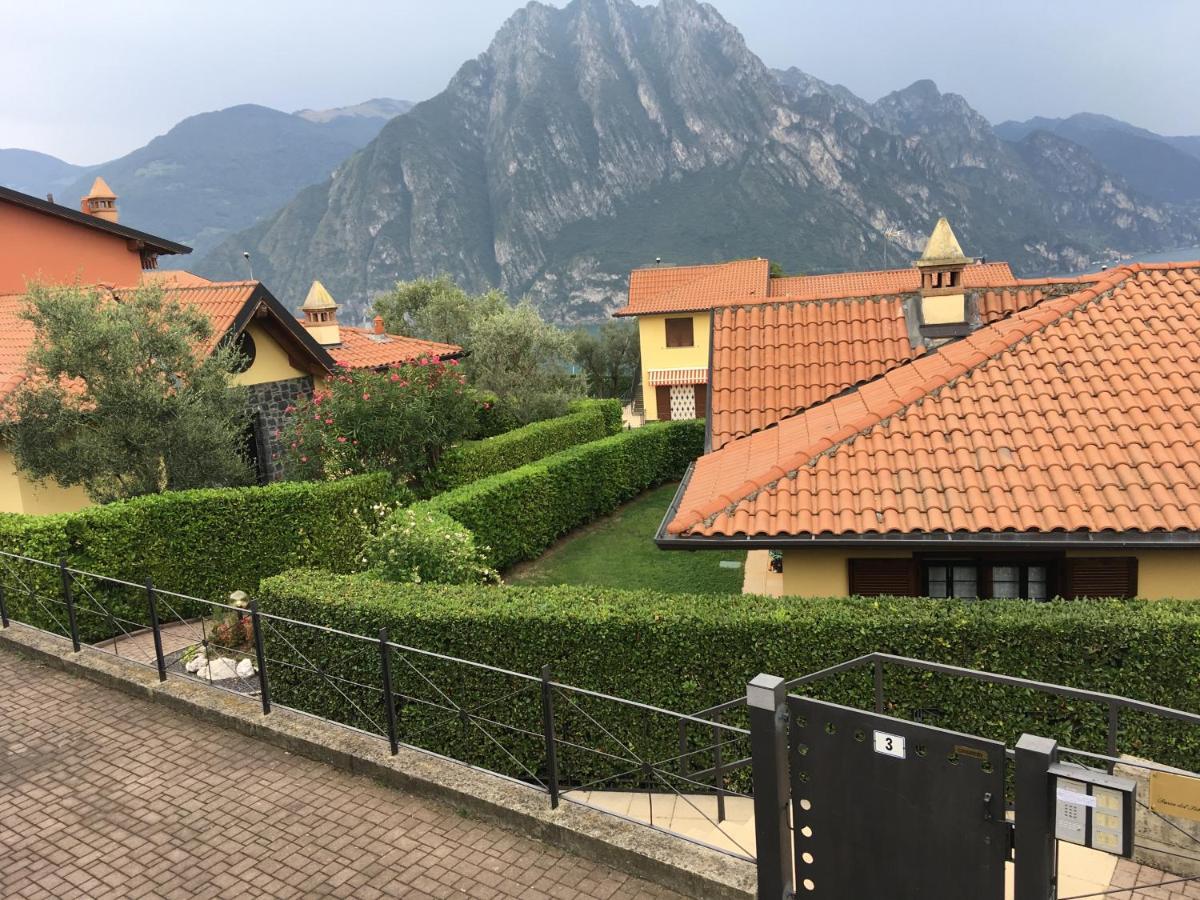 Appartamento Irina'S House With View On Like And Swimming Pool Riva di Solto Esterno foto